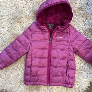 Girls purple coat